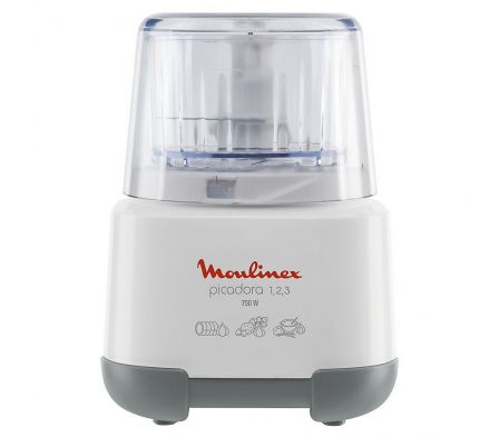 PICADORA MOULINEX PICA TODO 1-2-3 MOD AD6011CL 750W 300GRS 220V 50H